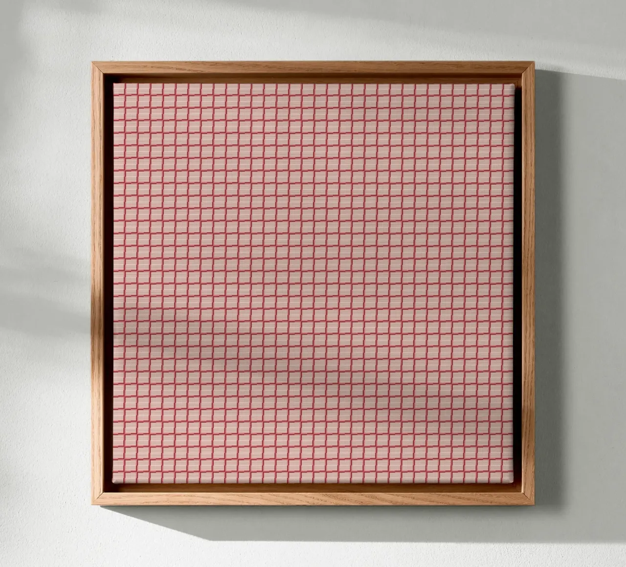 Repeating Red Brick Pattern canvas by Life of Pie