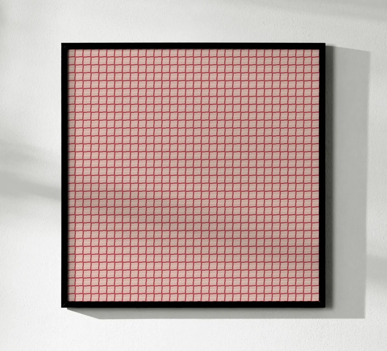 Repeating Red Brick Pattern hahnemühle by Life of Pie