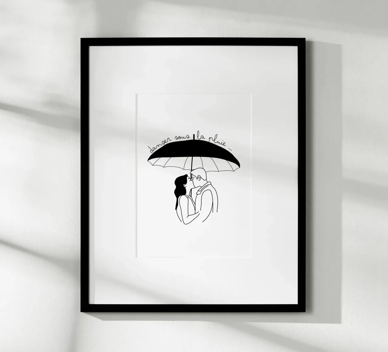 Danser sous la pluie poster da Idées & Création