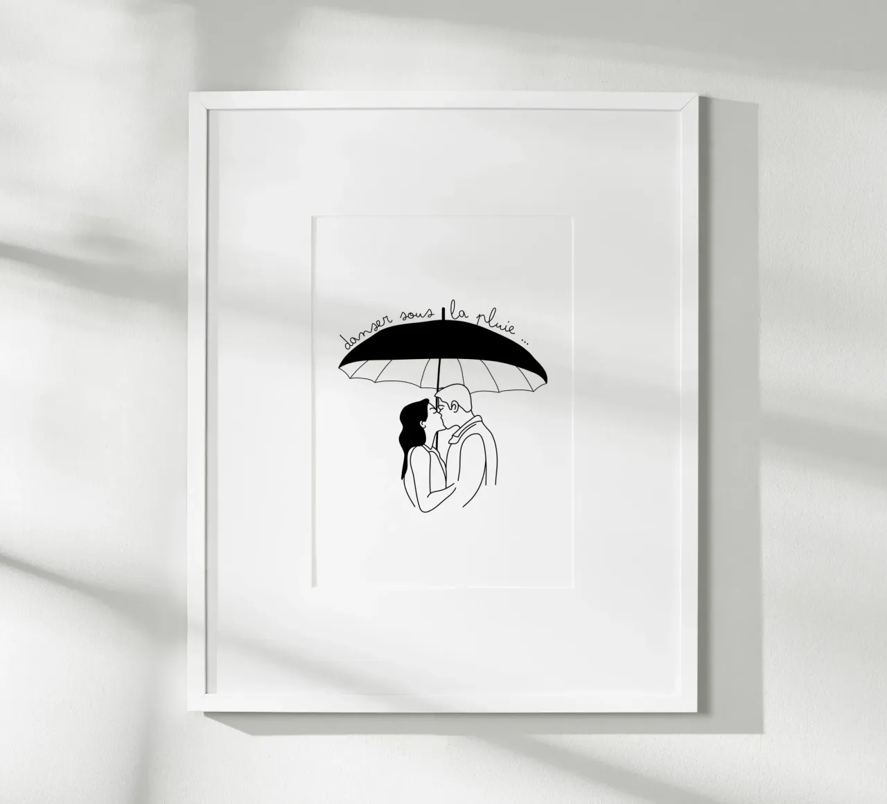 Danser sous la pluie poster da Idées & Création