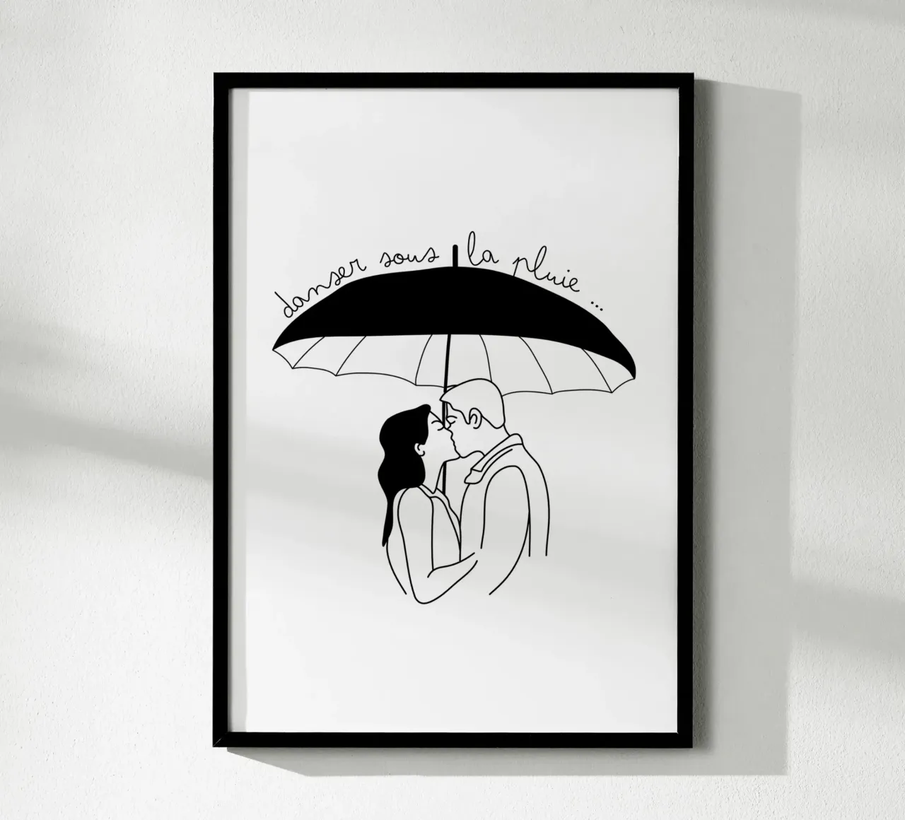 Danser sous la pluie poster da Idées & Création