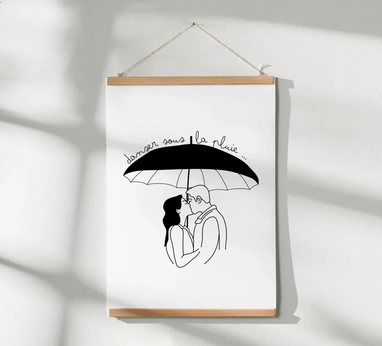 Danser sous la pluie poster da Idées & Création