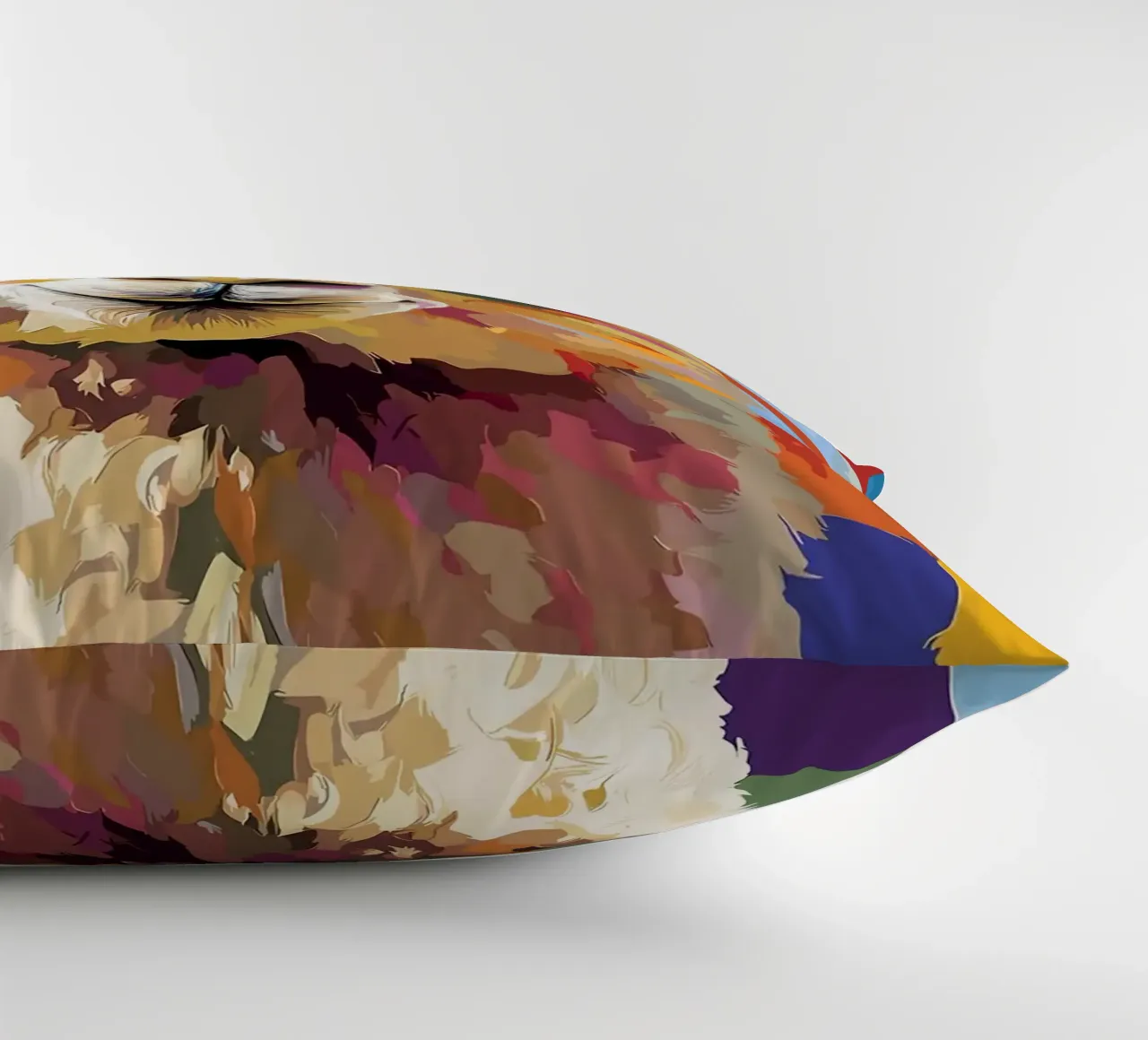 Lama con cappello di carta igienica cuscino da JoyWalkerShop