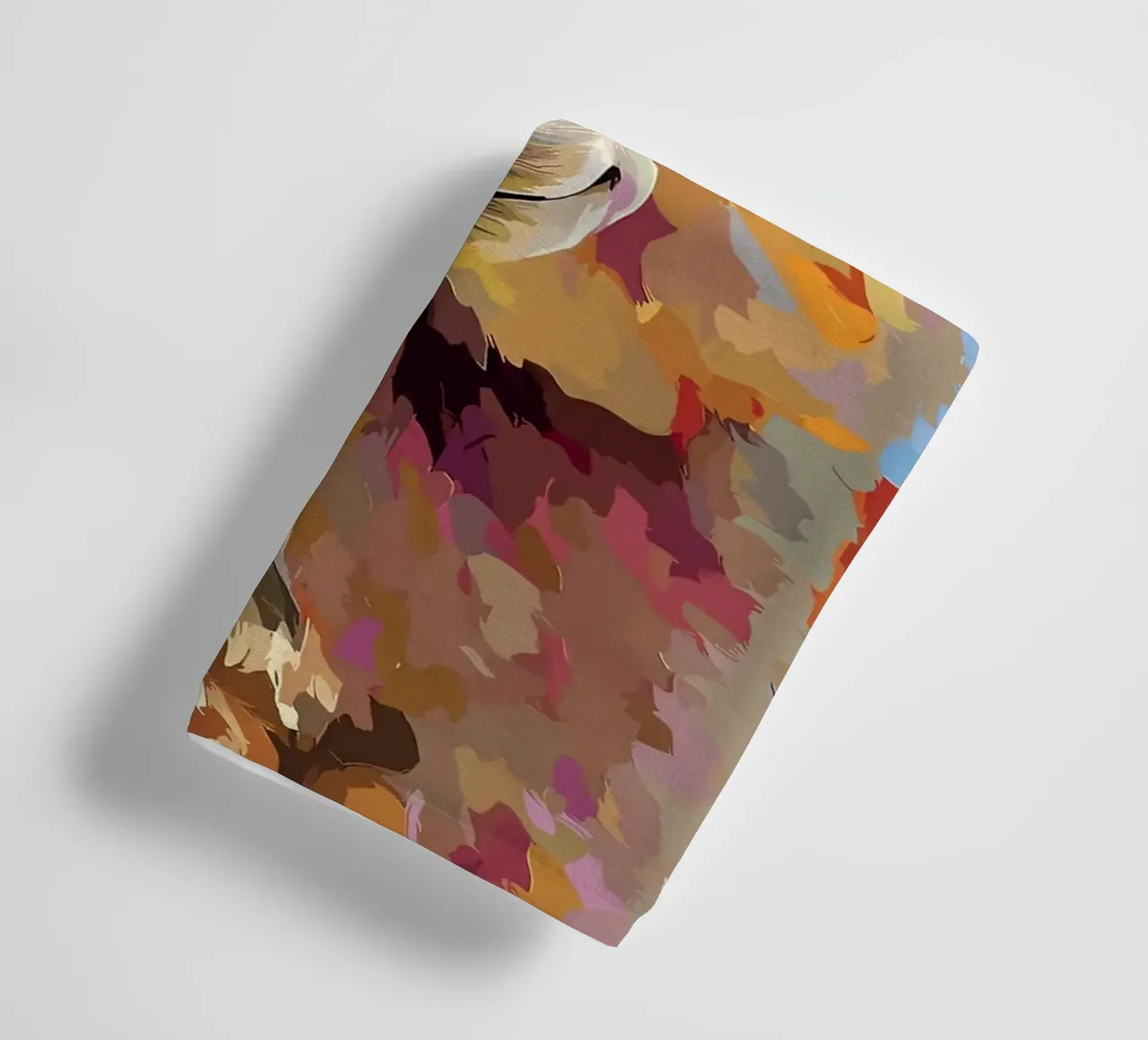 Lama met wc-hoed badhanddoek van JoyWalkerShop