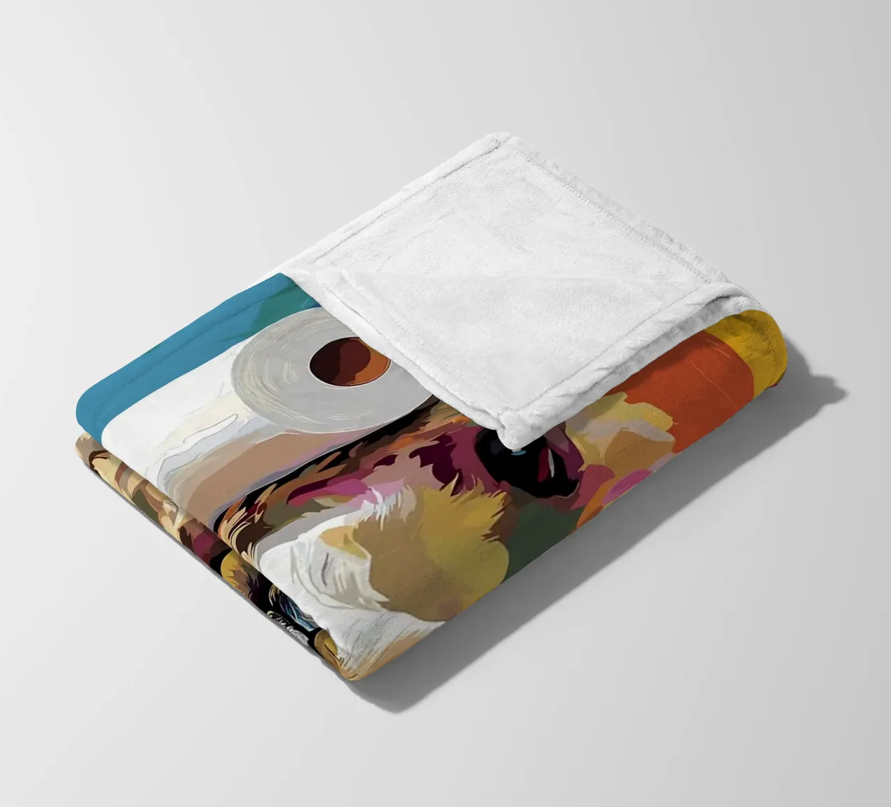 Lama con cappello di carta igienica coperta in pile da JoyWalkerShop