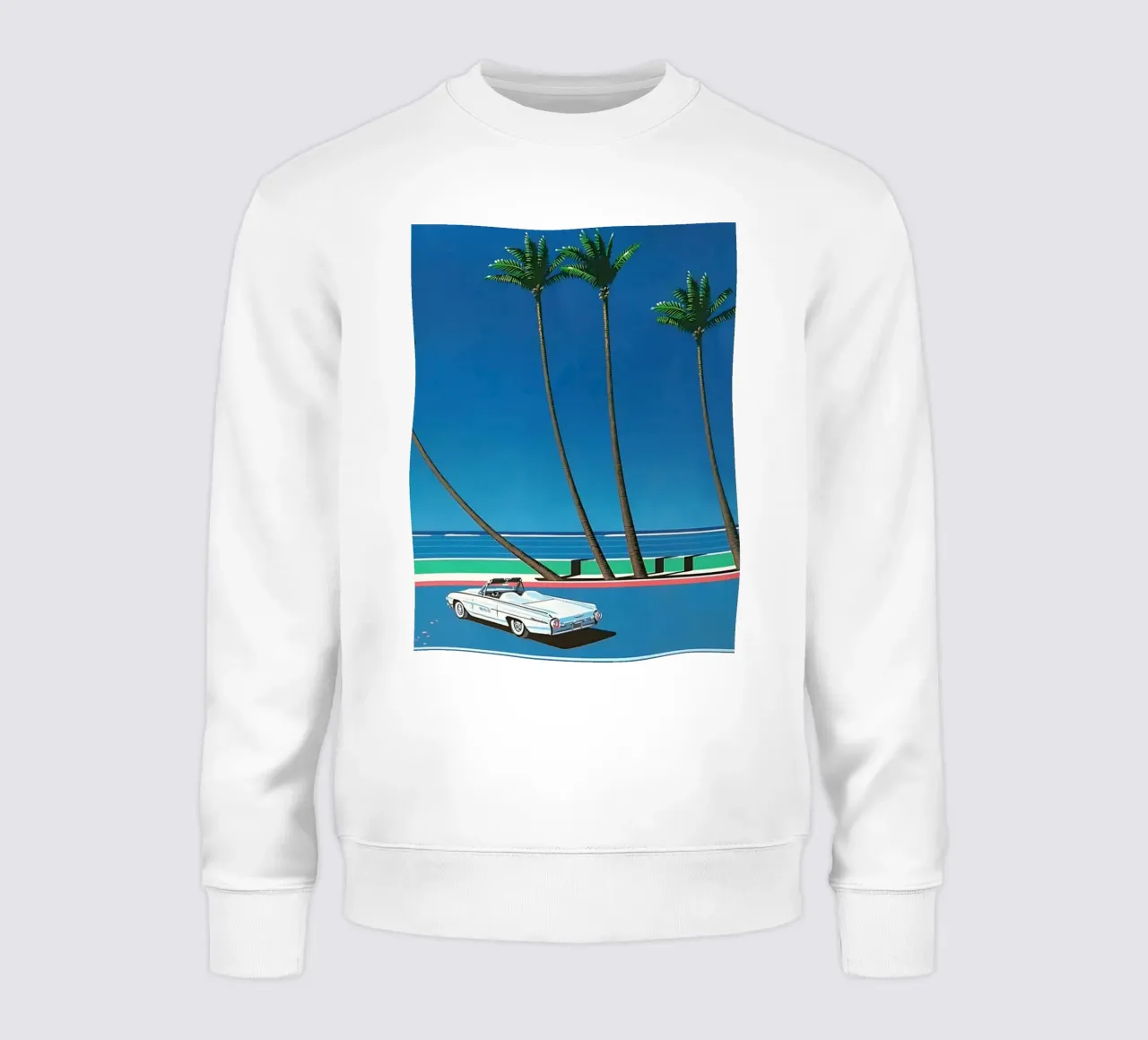 Auto bianca Orgoglio Hiroshi Nagai felpa da KOOL STORE