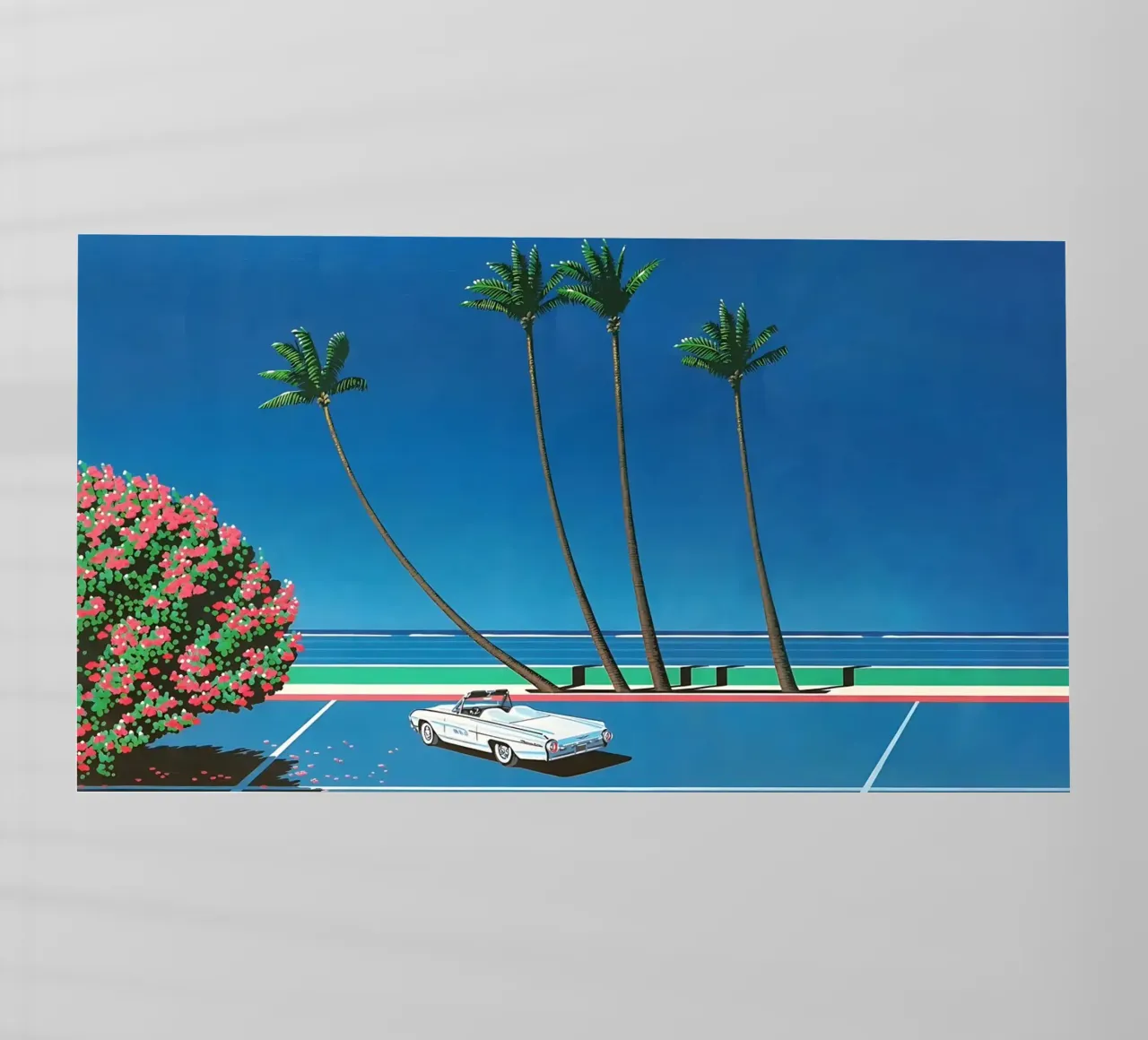 Auto bianca Orgoglio Hiroshi Nagai pellicola backlit da KOOL STORE
