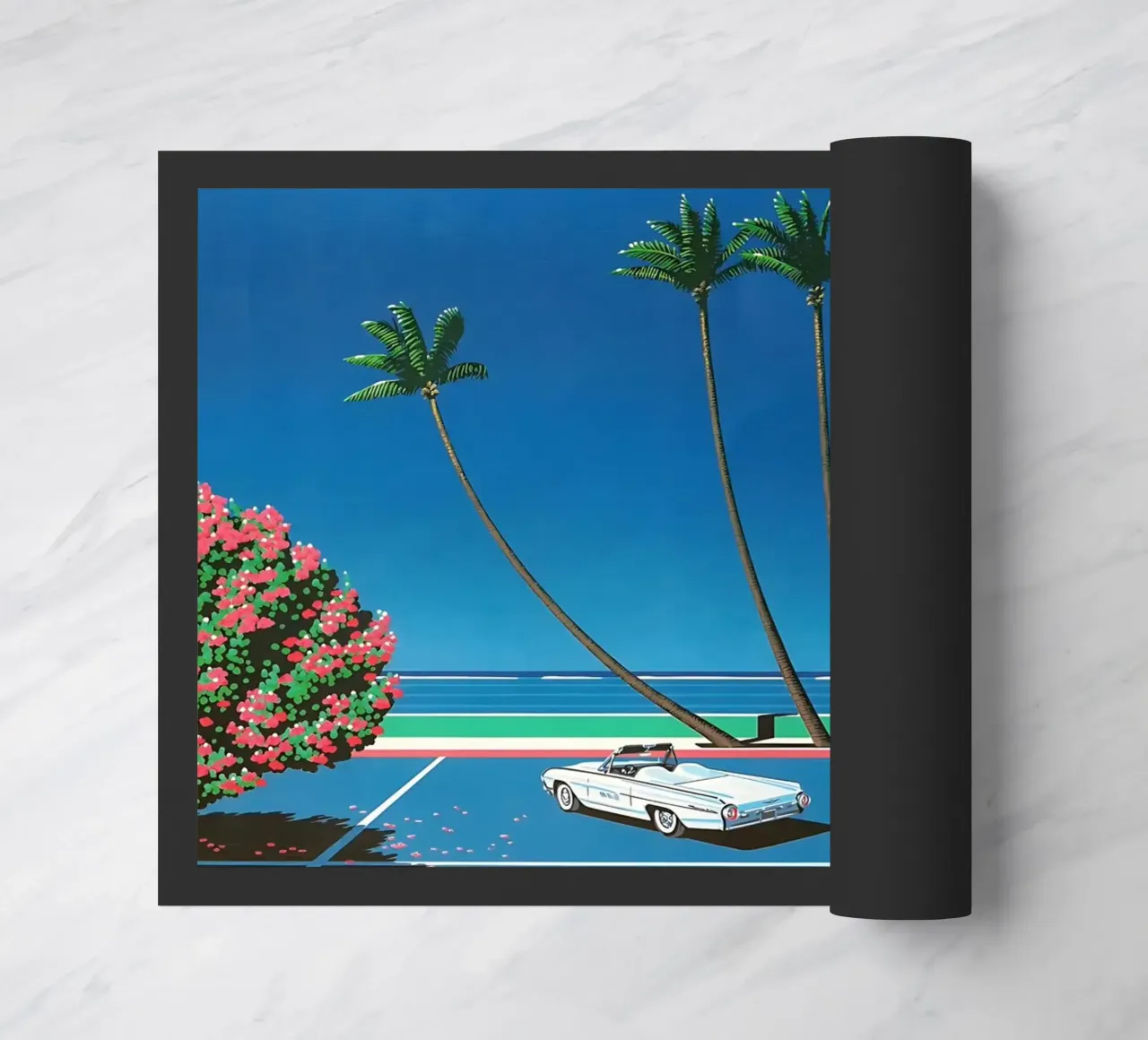 Auto bianca Orgoglio Hiroshi Nagai zerbino da KOOL STORE