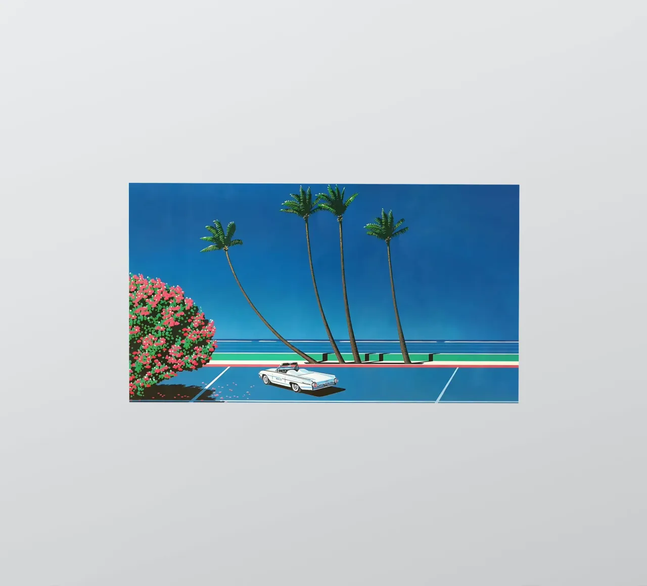 Auto bianca Orgoglio Hiroshi Nagai adesivo da KOOL STORE