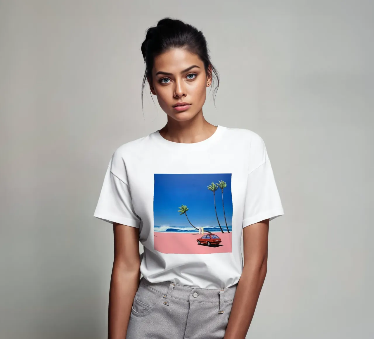 Speciale Hiroshi Nagai Re Car Alone t-shirt da KOOL STORE