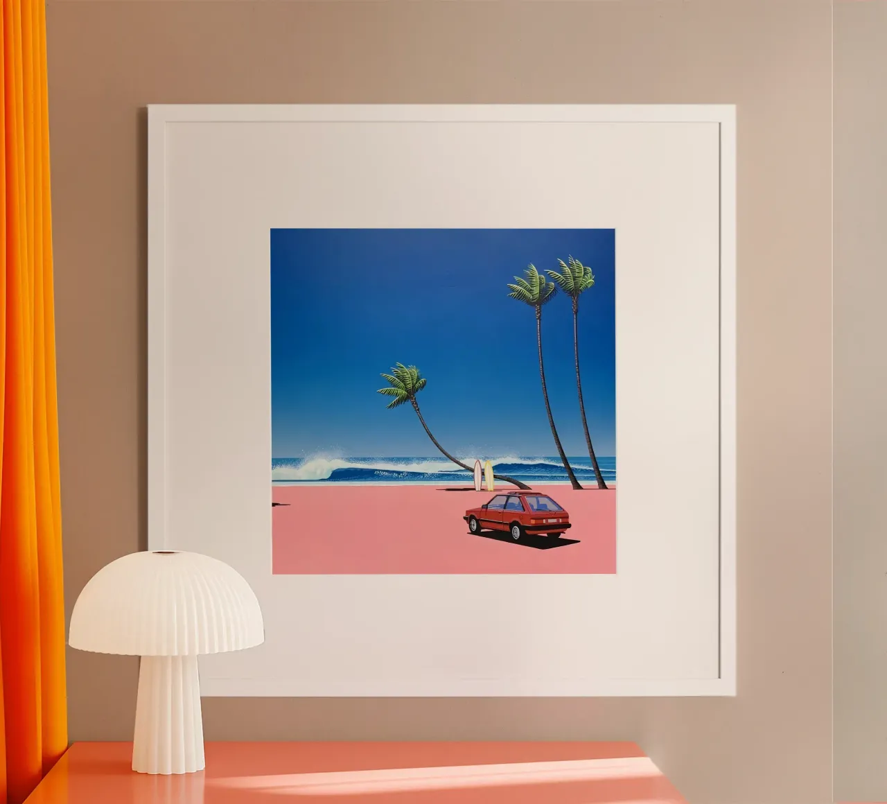Speciale Hiroshi Nagai Re Car Alone carta hahnemühle da KOOL STORE