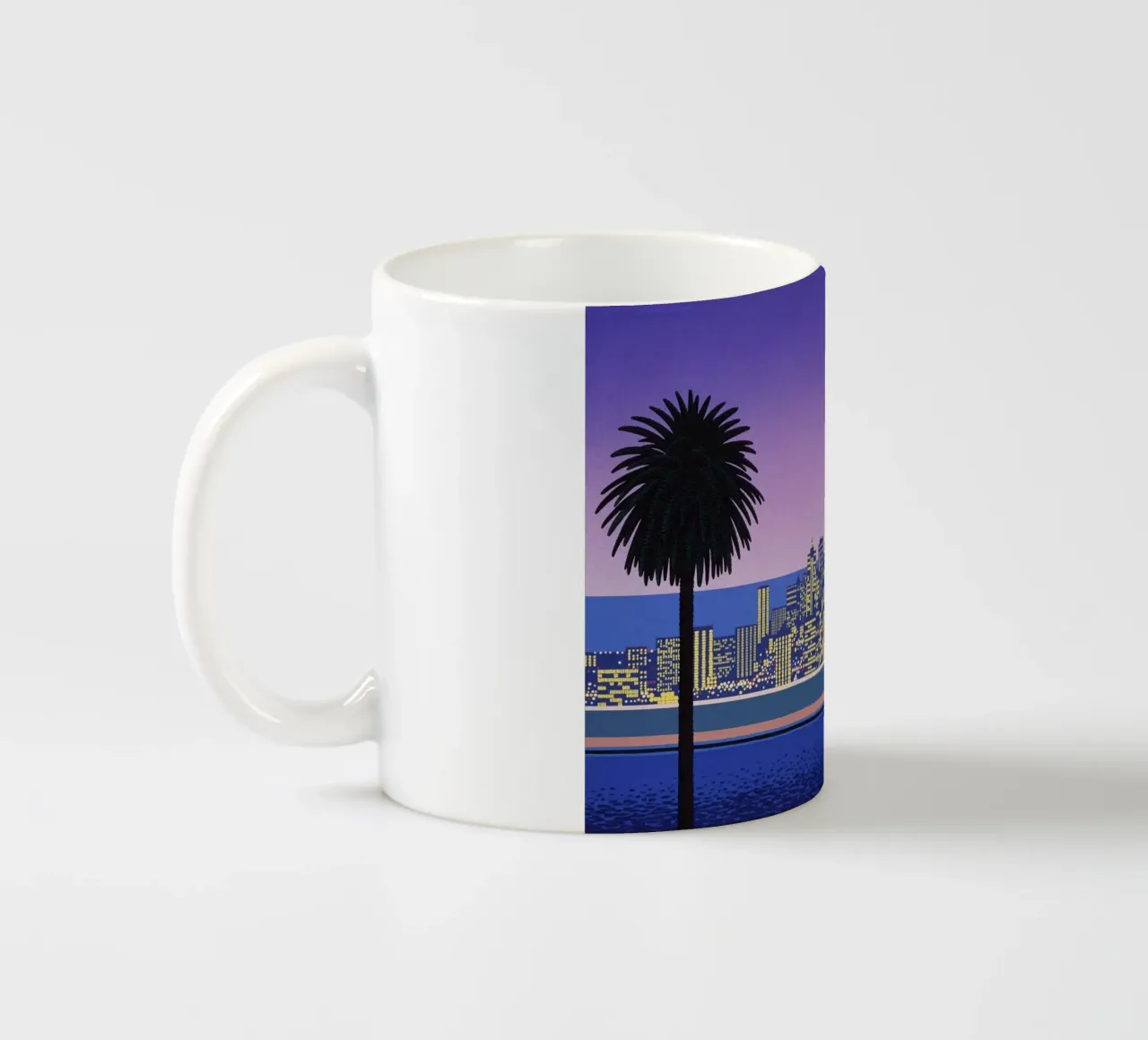 Hiroshi Nagai La notte del cielo in piscina tazza in ceramica da KOOL STORE