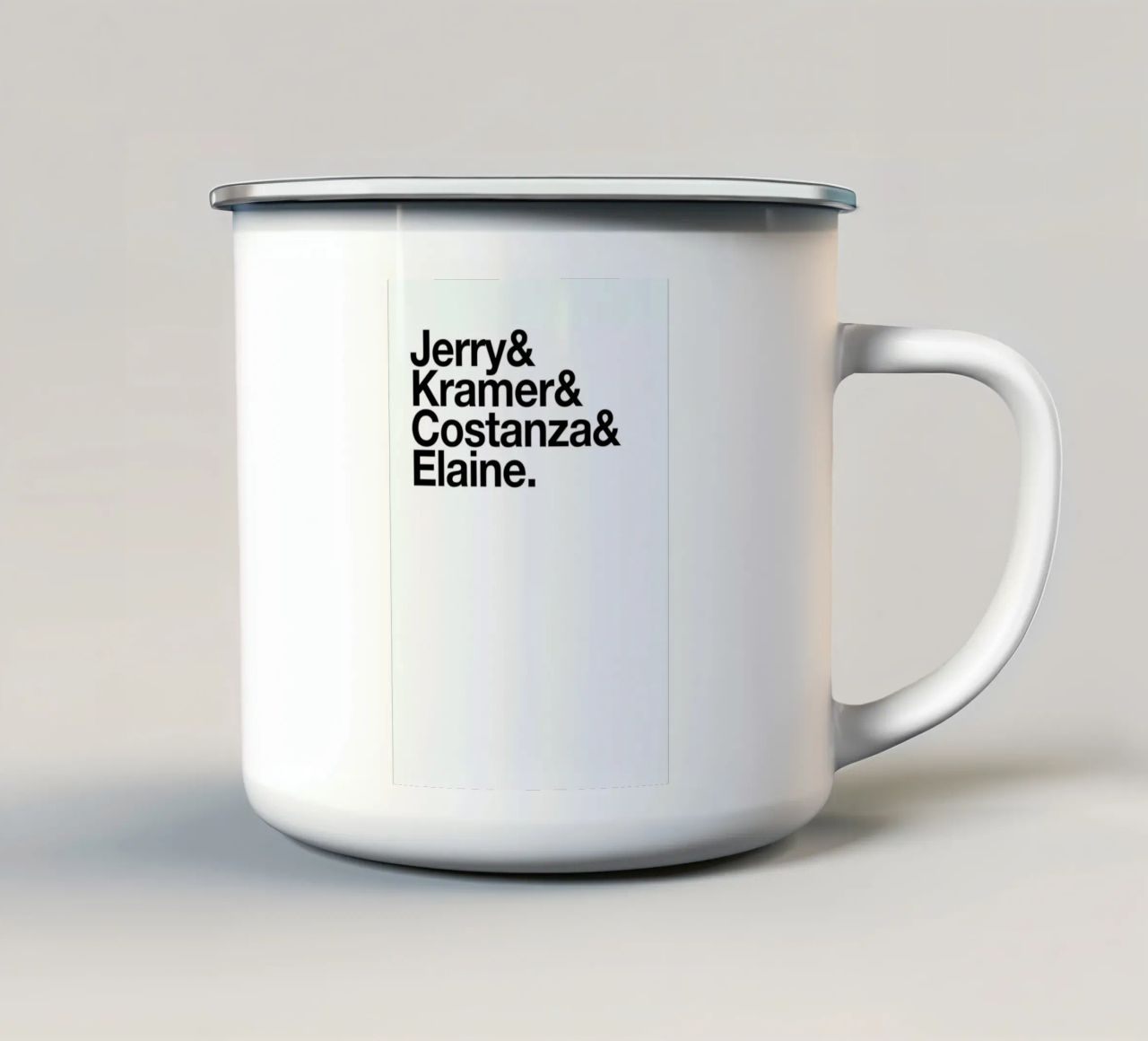 Jerry tazza in smalto da Studio One
