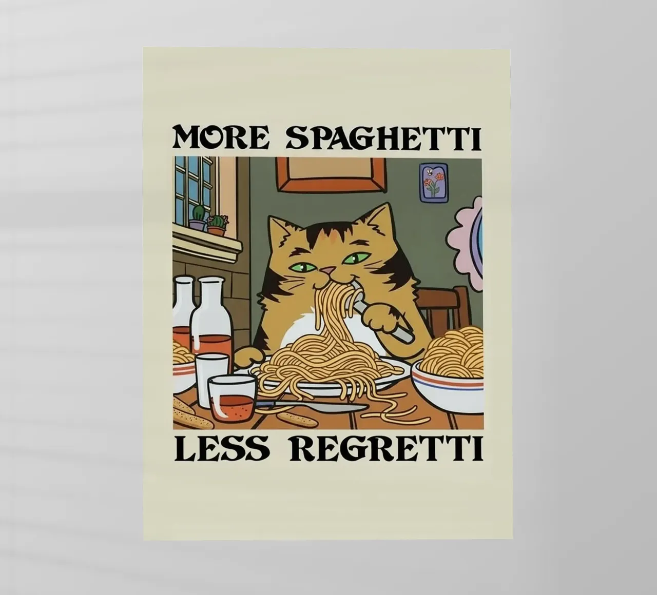 More Spaghetti Less Regretti pellicola backlit da Jasonheeran