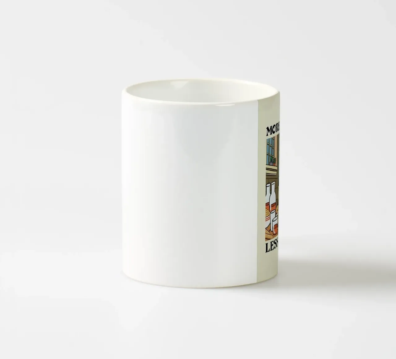 More Spaghetti Less Regretti tazza in ceramica da Jasonheeran