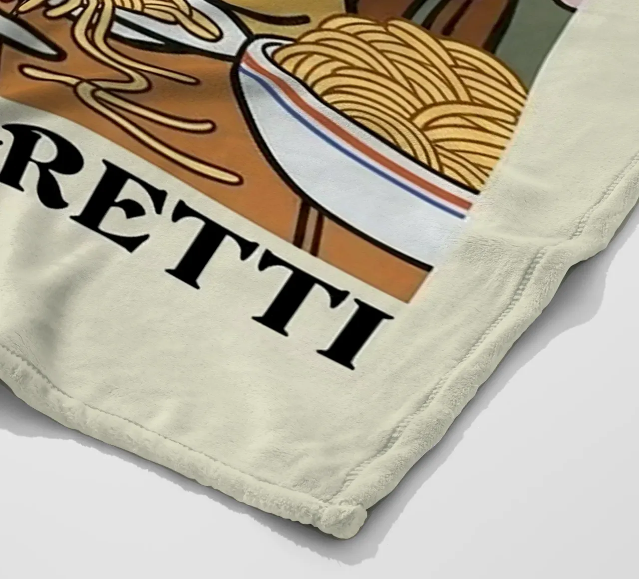 More Spaghetti Less Regretti coperta in pile da Jasonheeran