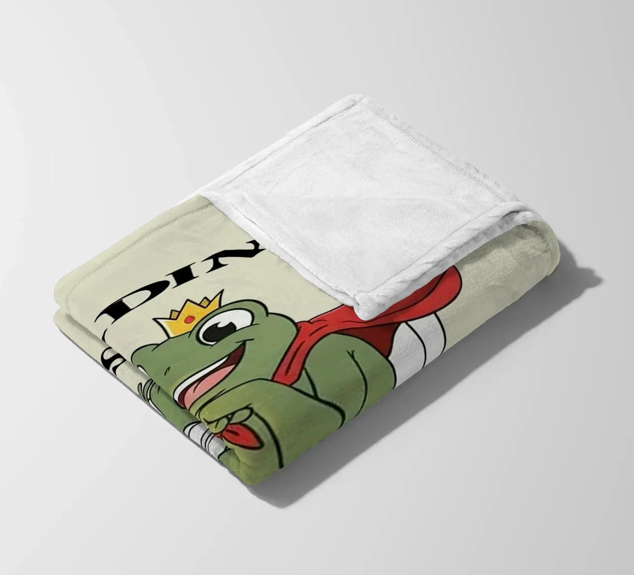 Rana nel bagno con cellulare coperta in pile da Jasonheeran