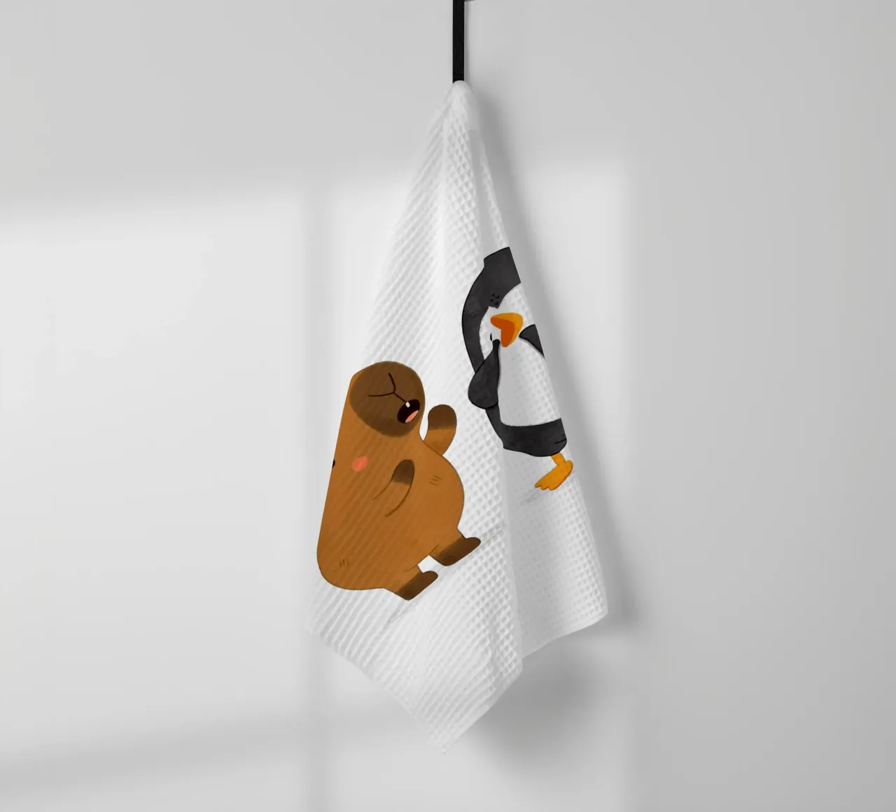 Capibara e pinguino a colloquio canovaccio da cucina da julianamotzko