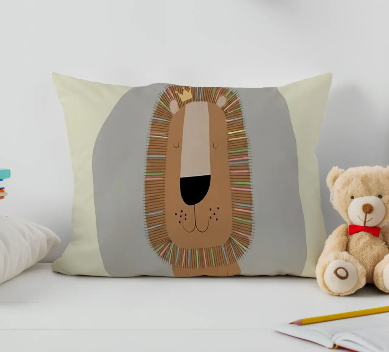 De vriendelijke Leeuwenkoning kussen van Jasonheeran