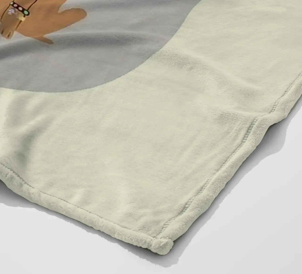 Il Re Leone gentile coperta in pile da Jasonheeran