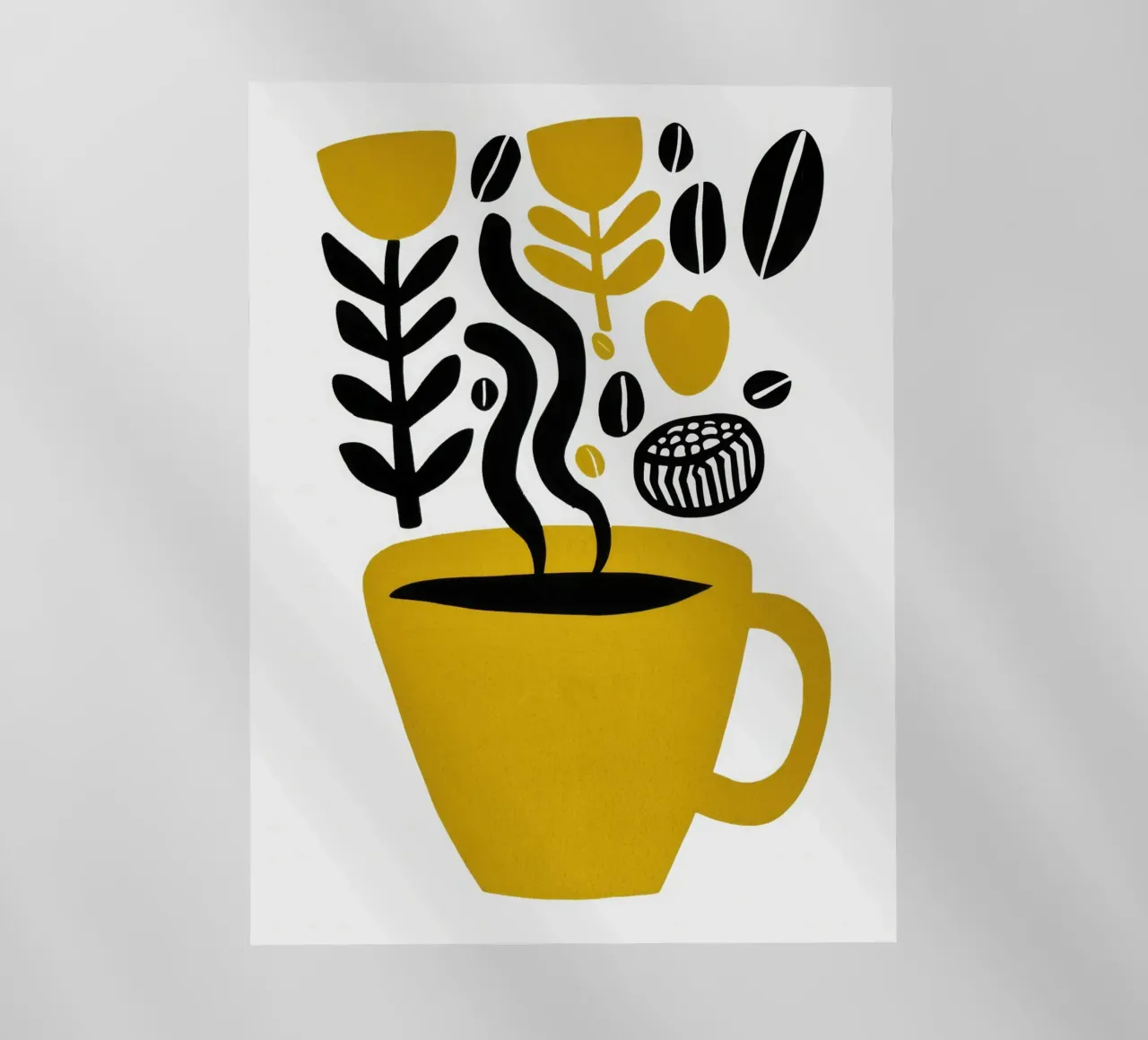 Profumo di caffè | Botanica, chicchi e un cuore pellicola backlit da Autofocus