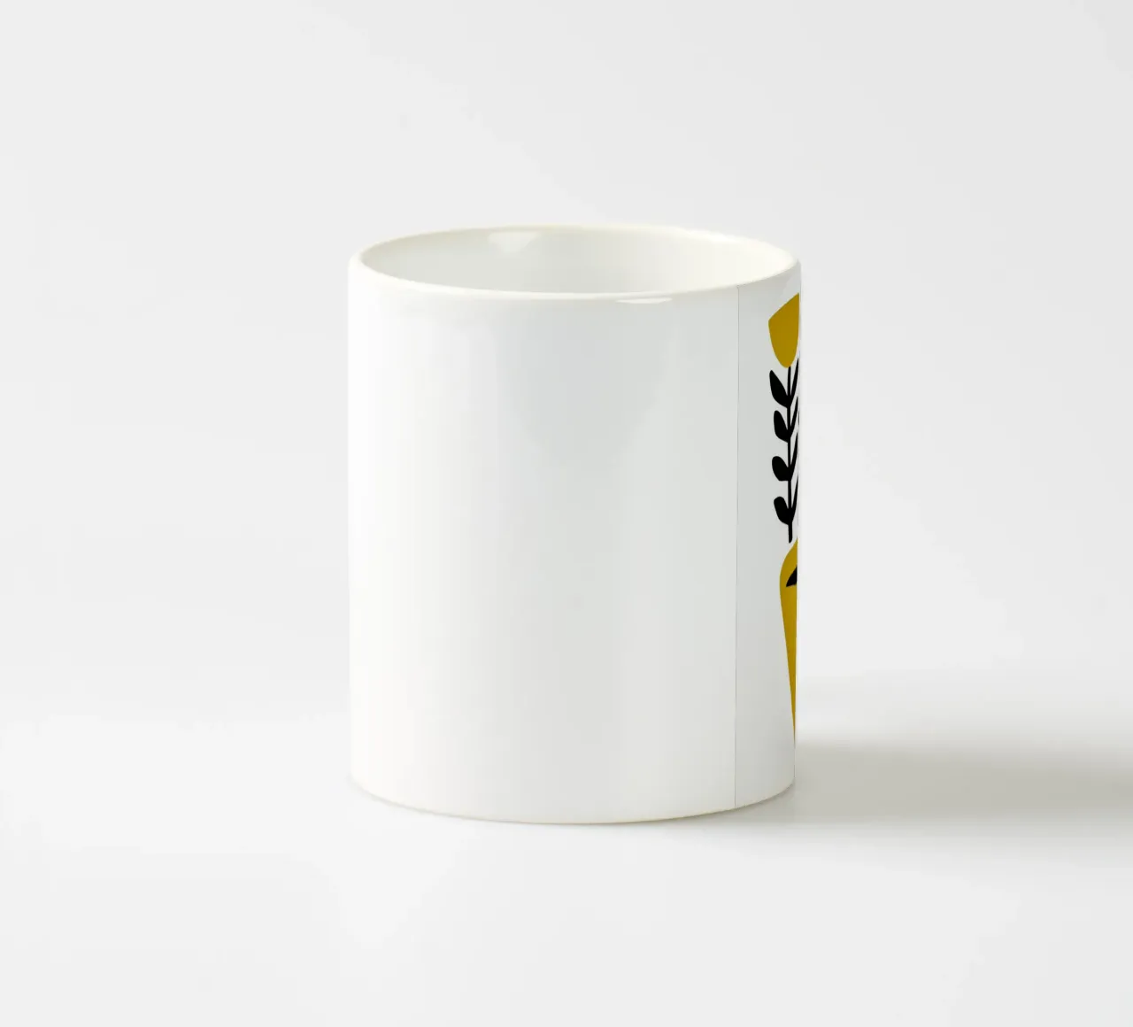 Profumo di caffè | Botanica, chicchi e un cuore tazza in ceramica da Autofocus