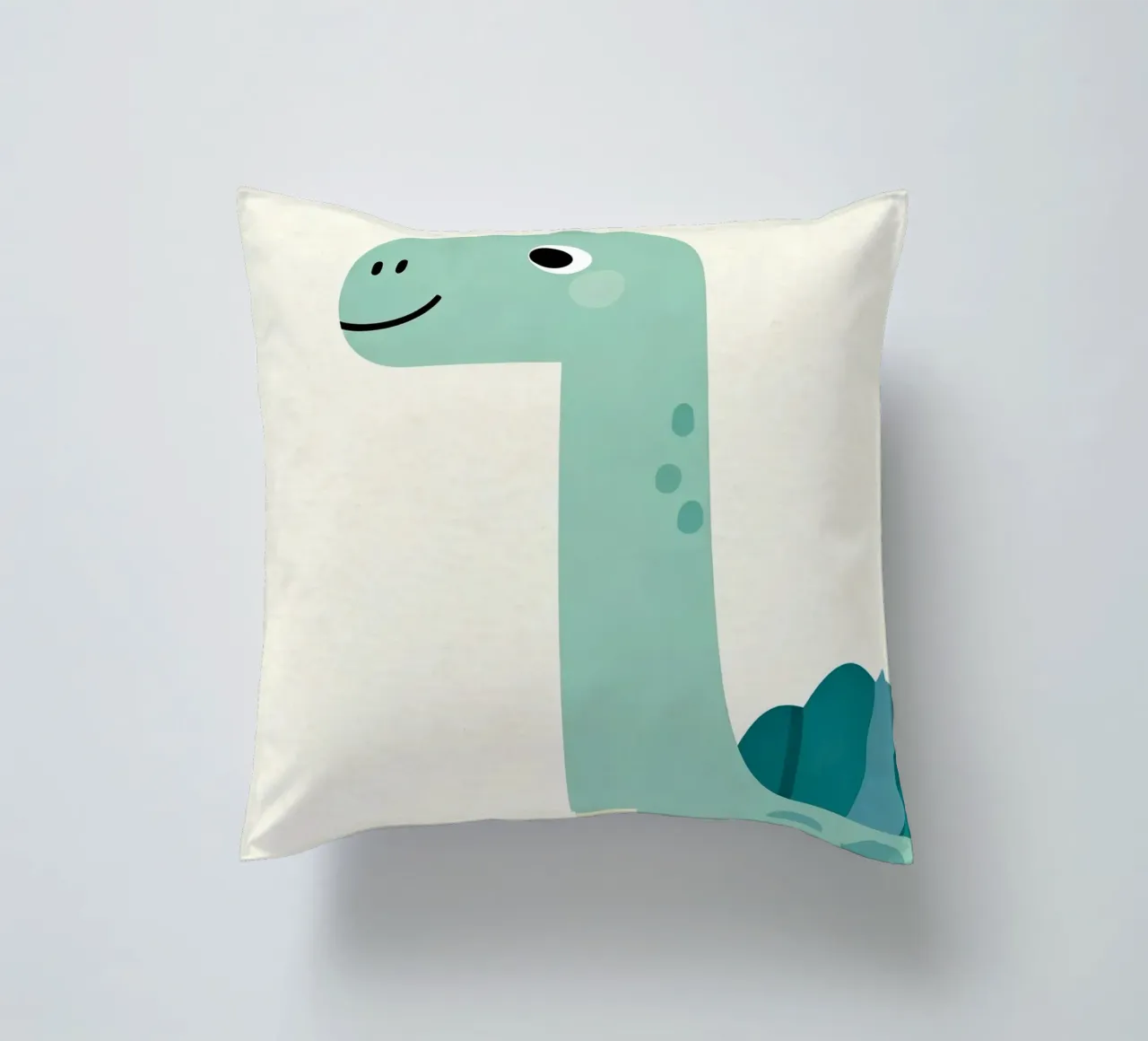Spinosaurus Friendly Dinosaur cuscino da EverLuvv Studio