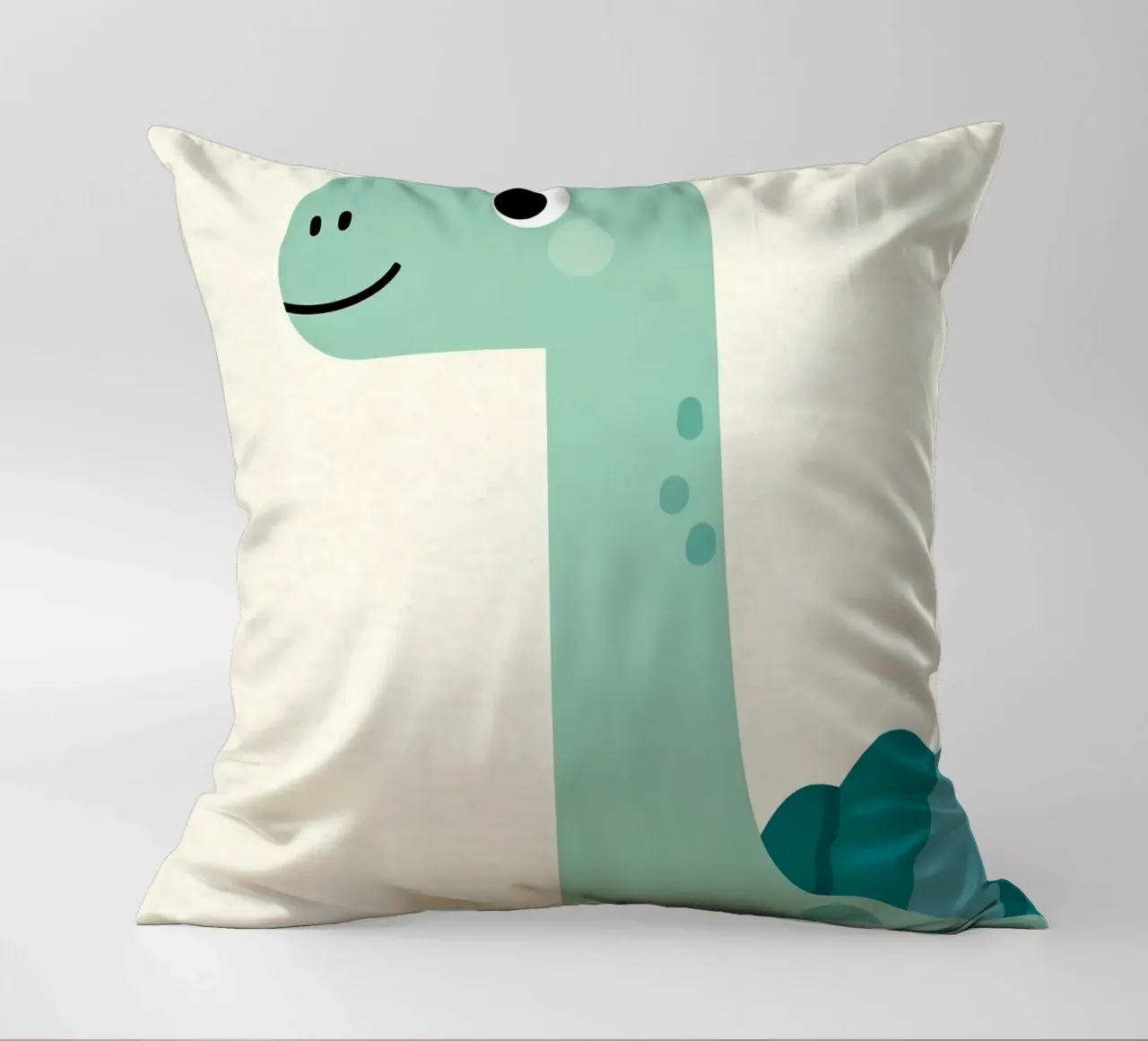 Spinosaurus Friendly Dinosaur cuscino da EverLuvv Studio