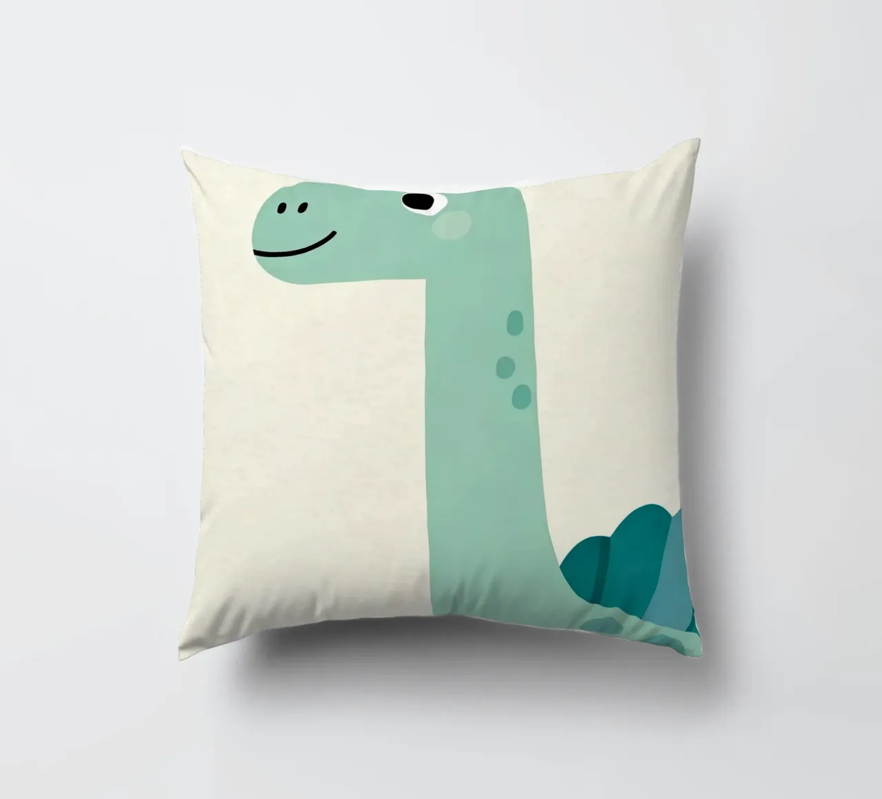 Spinosaurus Friendly Dinosaur cuscino da EverLuvv Studio