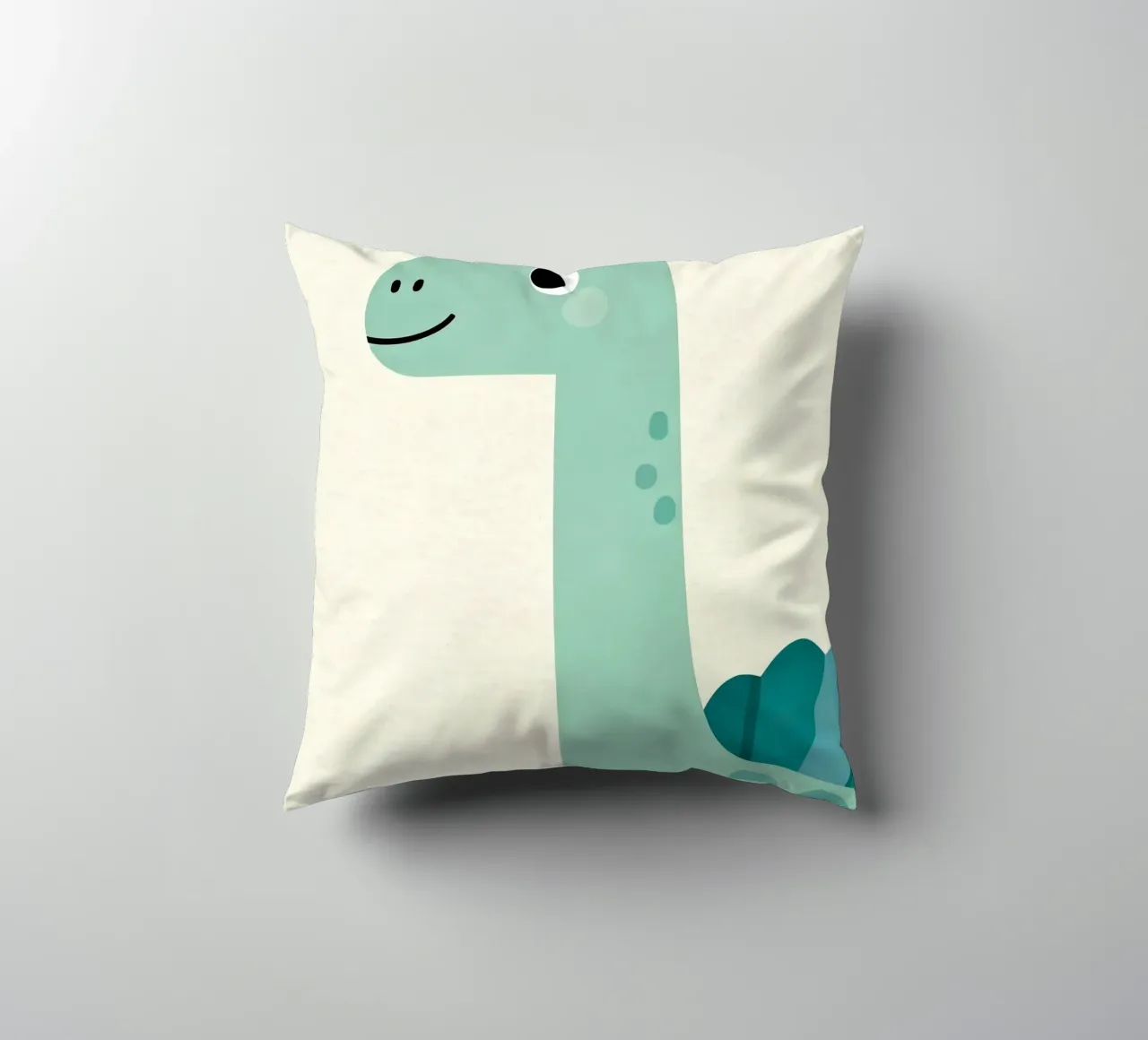 Spinosaurus Friendly Dinosaur cuscino da EverLuvv Studio