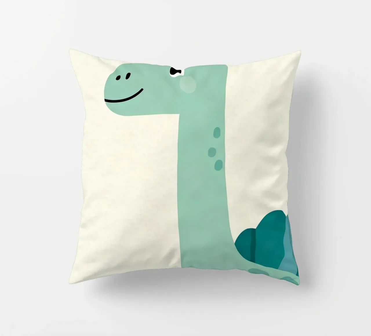Spinosaurus Friendly Dinosaur cuscino da EverLuvv Studio