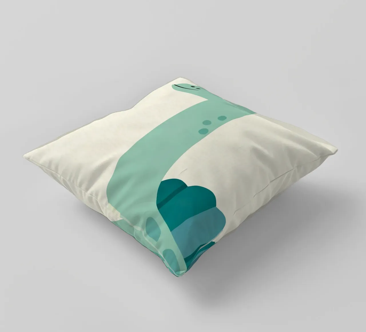 Spinosaurus Friendly Dinosaur cuscino da EverLuvv Studio
