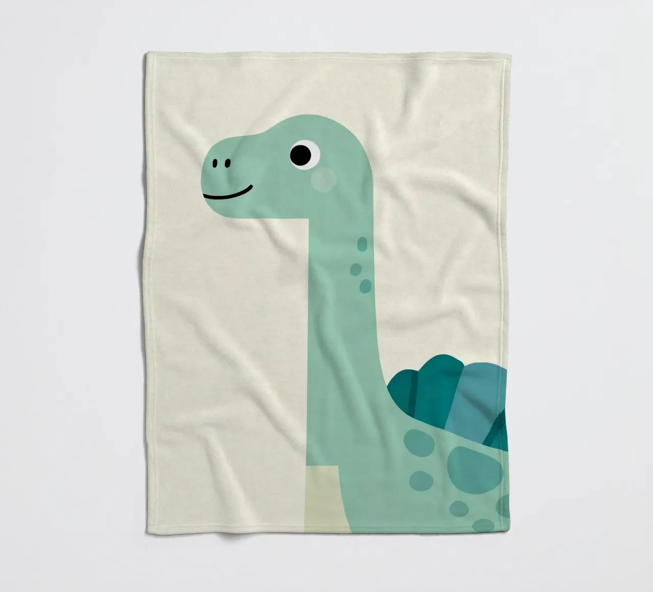 Spinosaurus Friendly Dinosaur coperta in pile da EverLuvv Studio