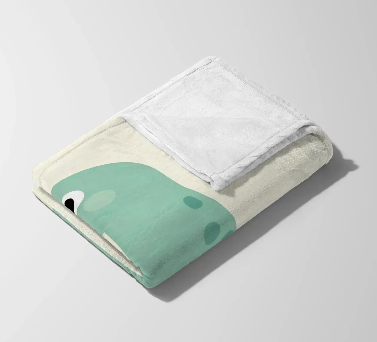Spinosaurus Friendly Dinosaur coperta in pile da EverLuvv Studio