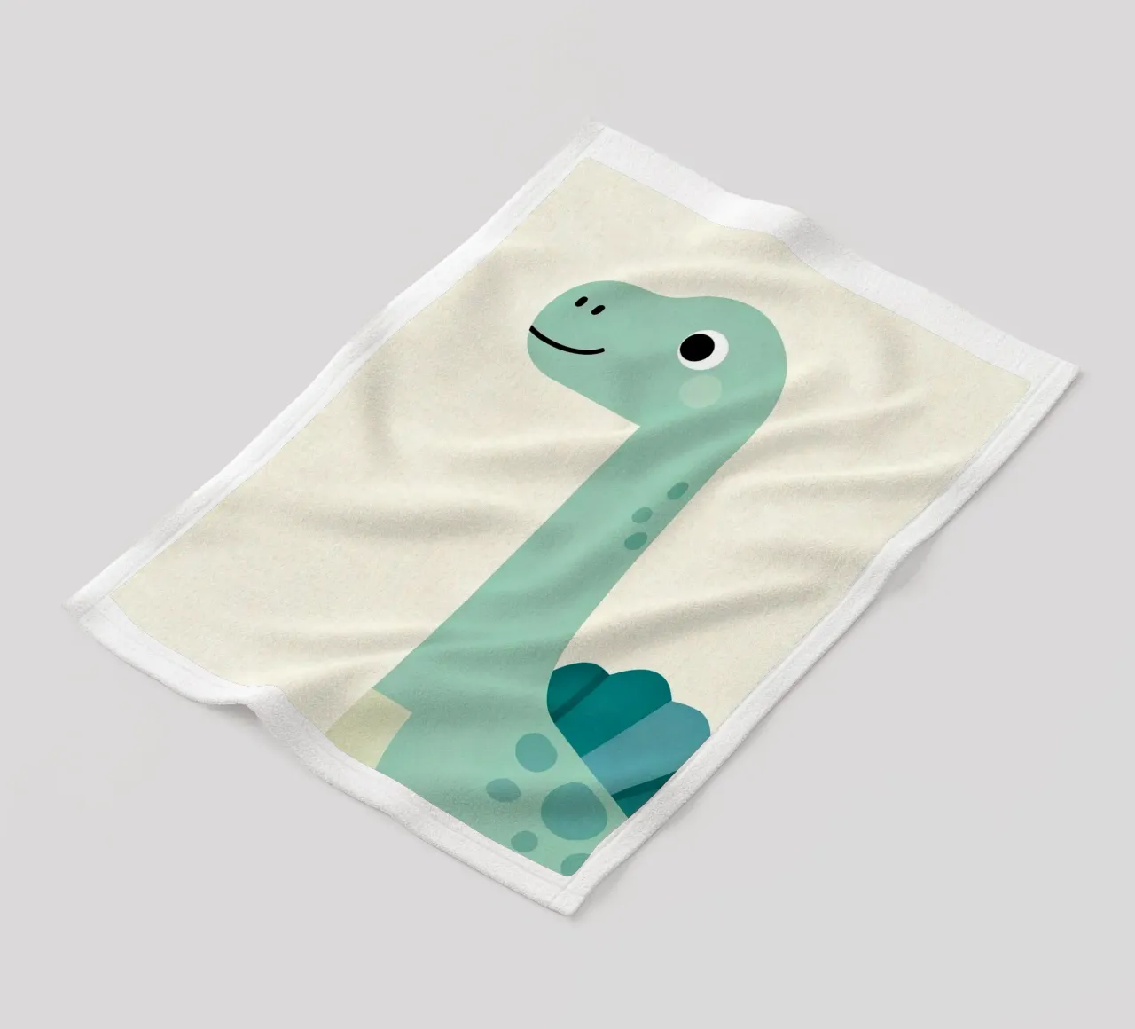 Spinosaurus Friendly Dinosaur coperta in pile da EverLuvv Studio