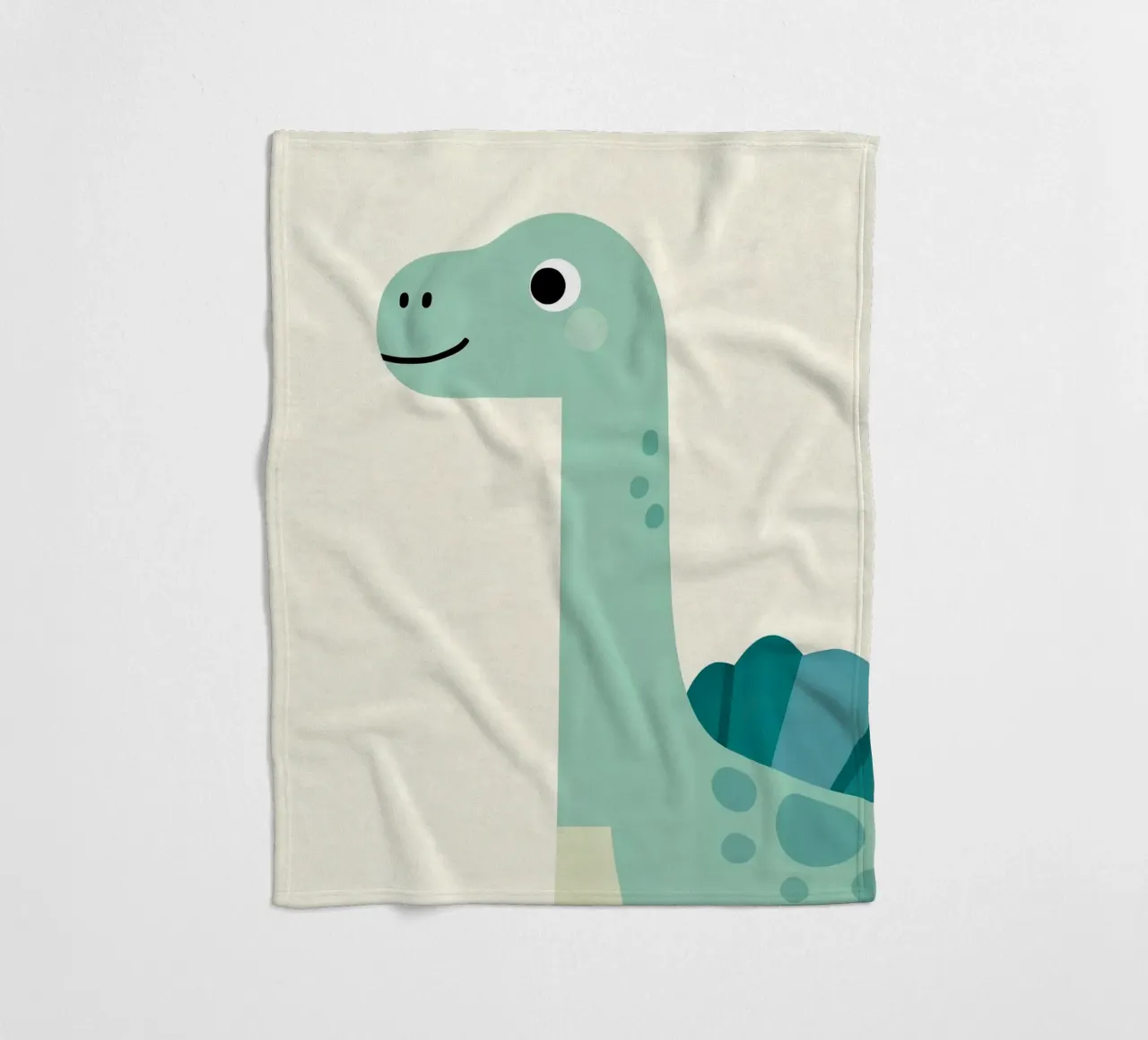 Spinosaurus Friendly Dinosaur coperta in pile da EverLuvv Studio