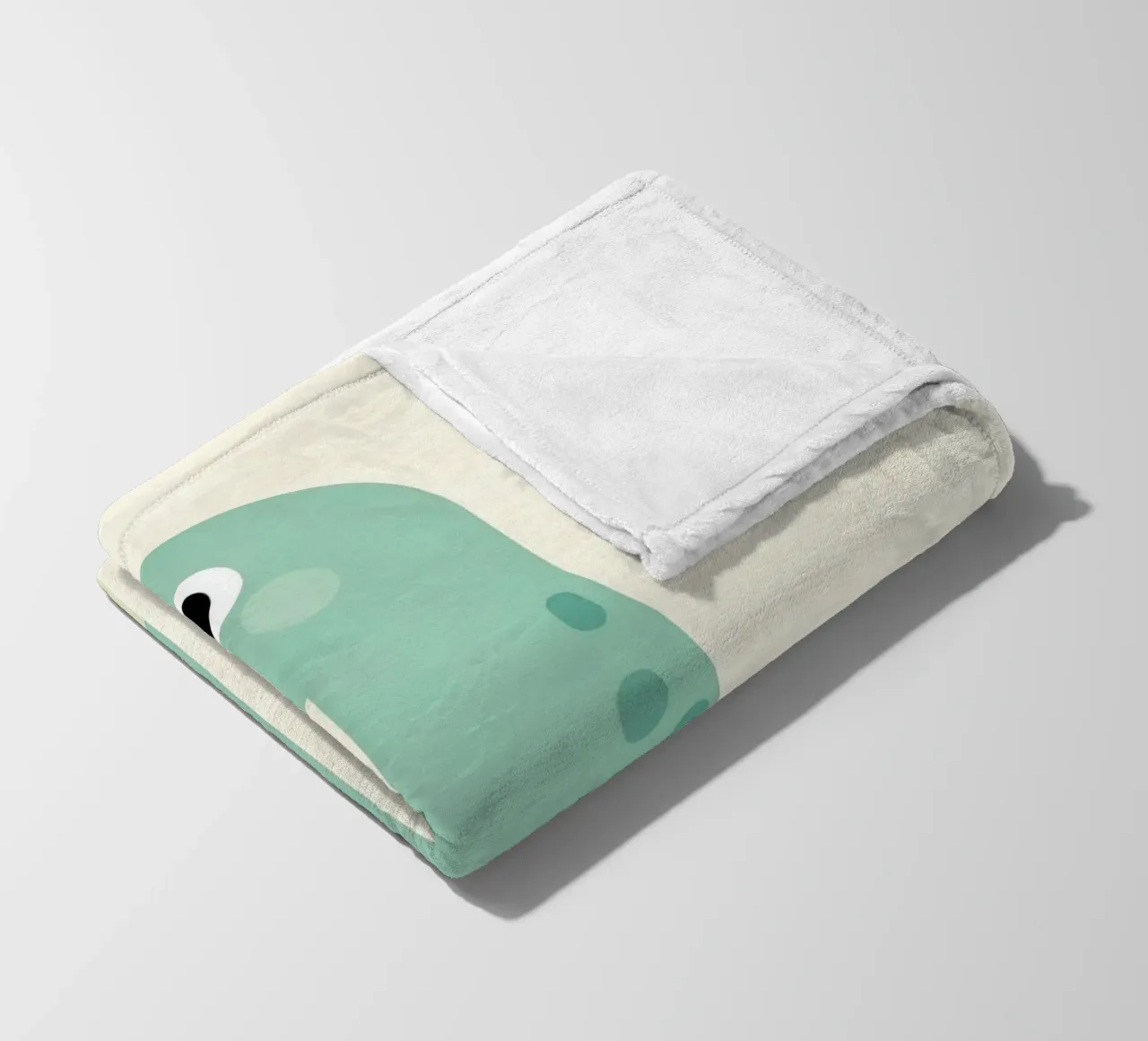 Spinosaurus Friendly Dinosaur coperta in pile da EverLuvv Studio