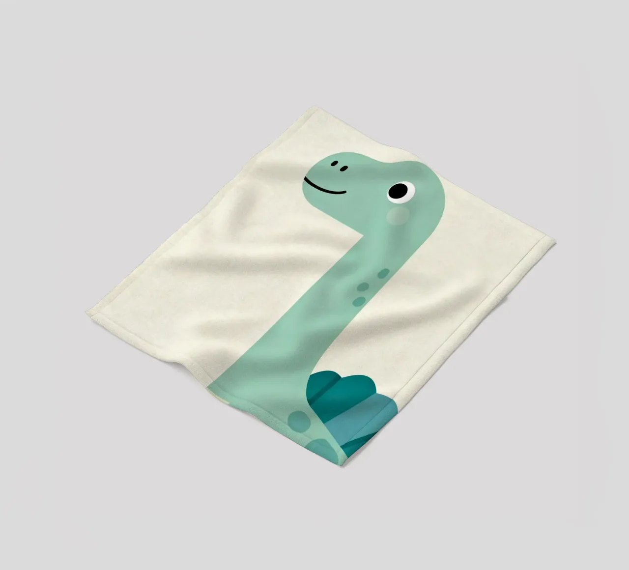 Spinosaurus Friendly Dinosaur coperta in pile da EverLuvv Studio