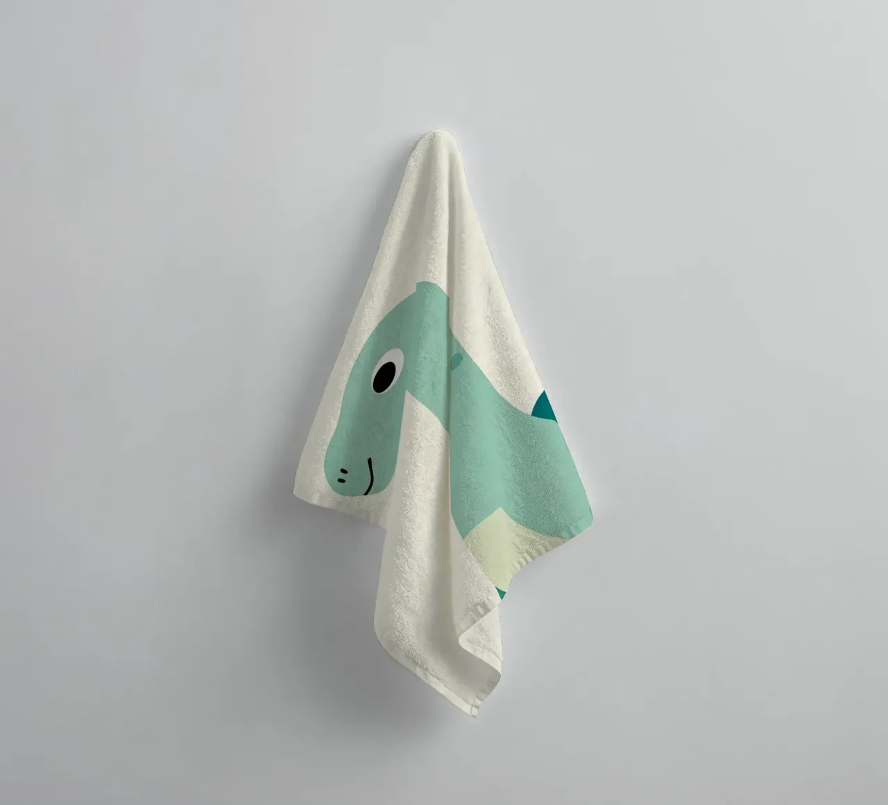 Spinosaurus Friendly Dinosaur asciugamano da bagno da EverLuvv Studio