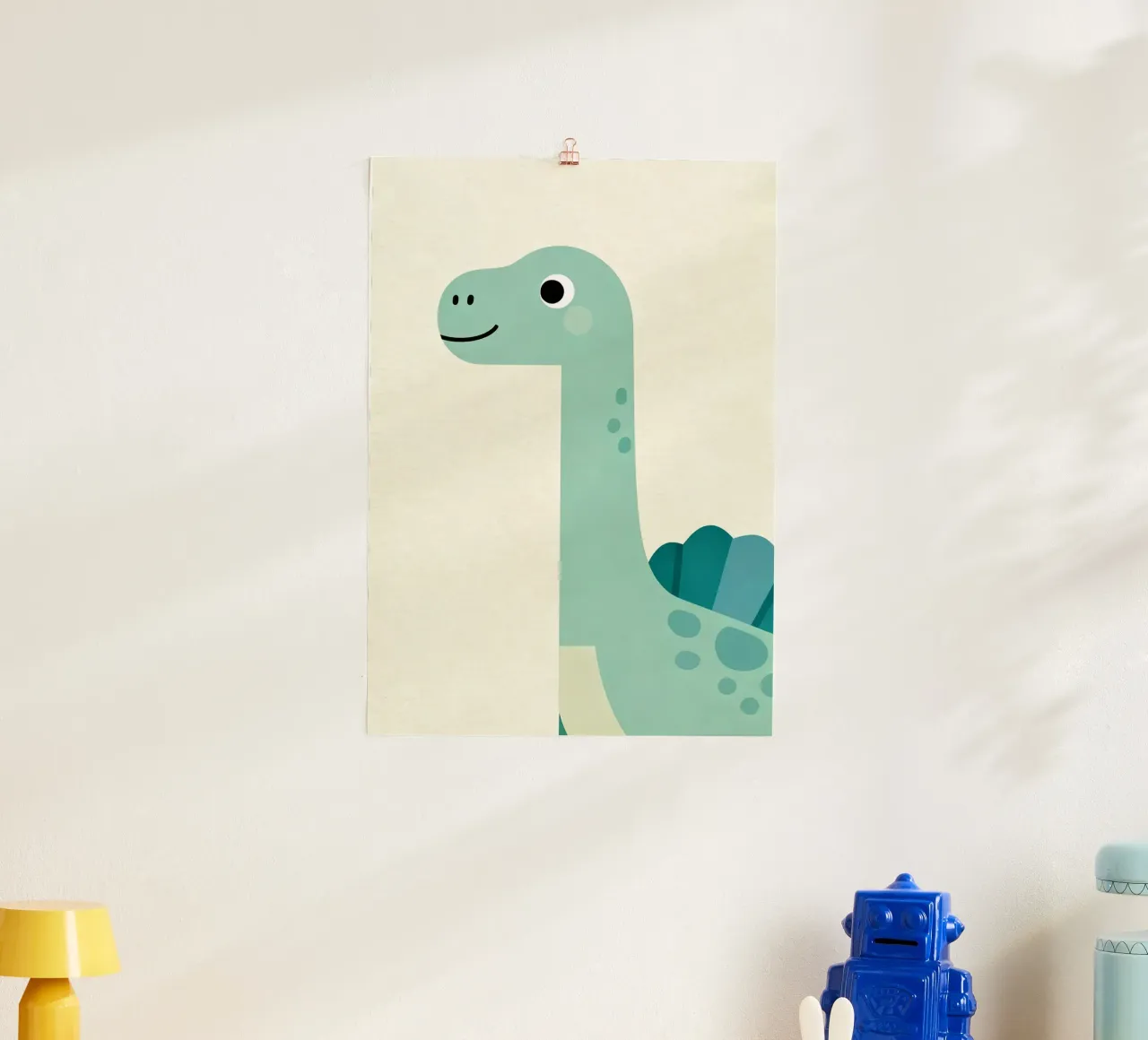 Spinosaurus Friendly Dinosaur carta hahnemühle da EverLuvv Studio