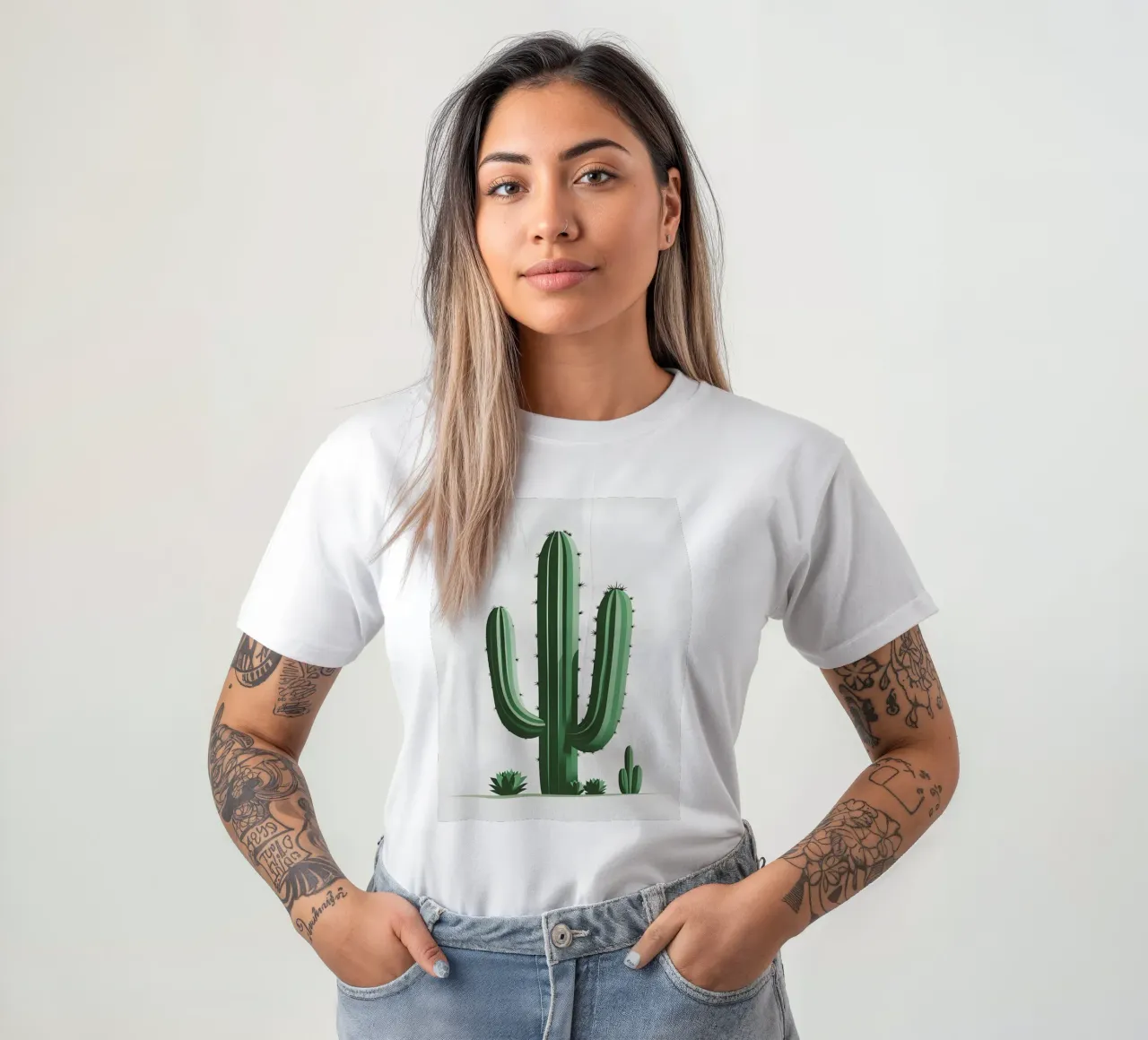 Barrel Cactus t-shirt da Botanical Gallery