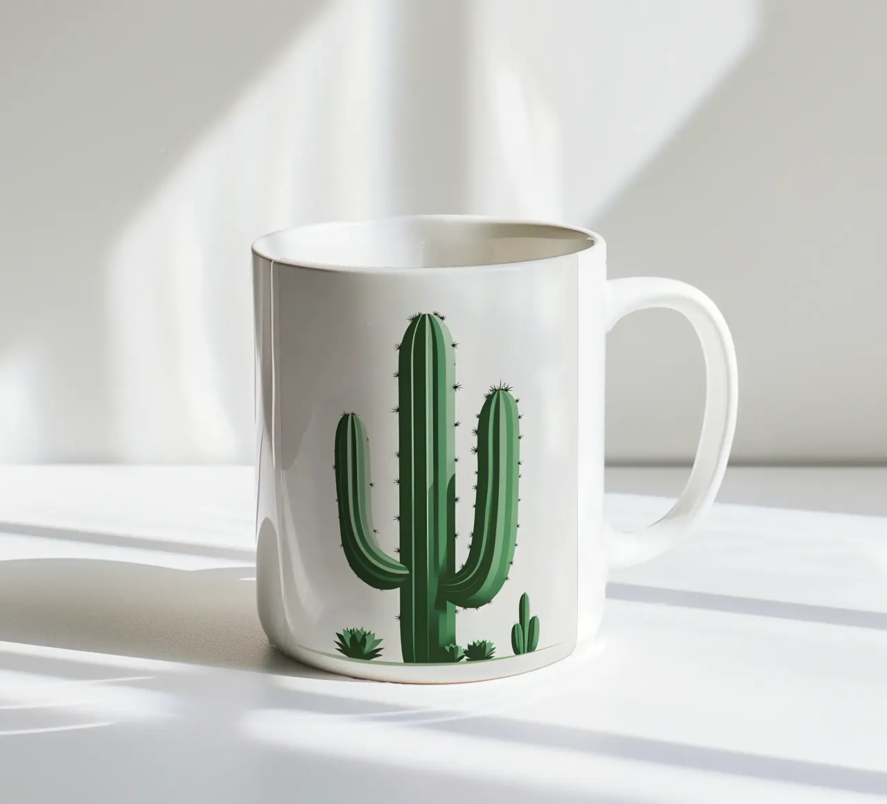 Barrel Cactus tazza in ceramica da Botanical Gallery
