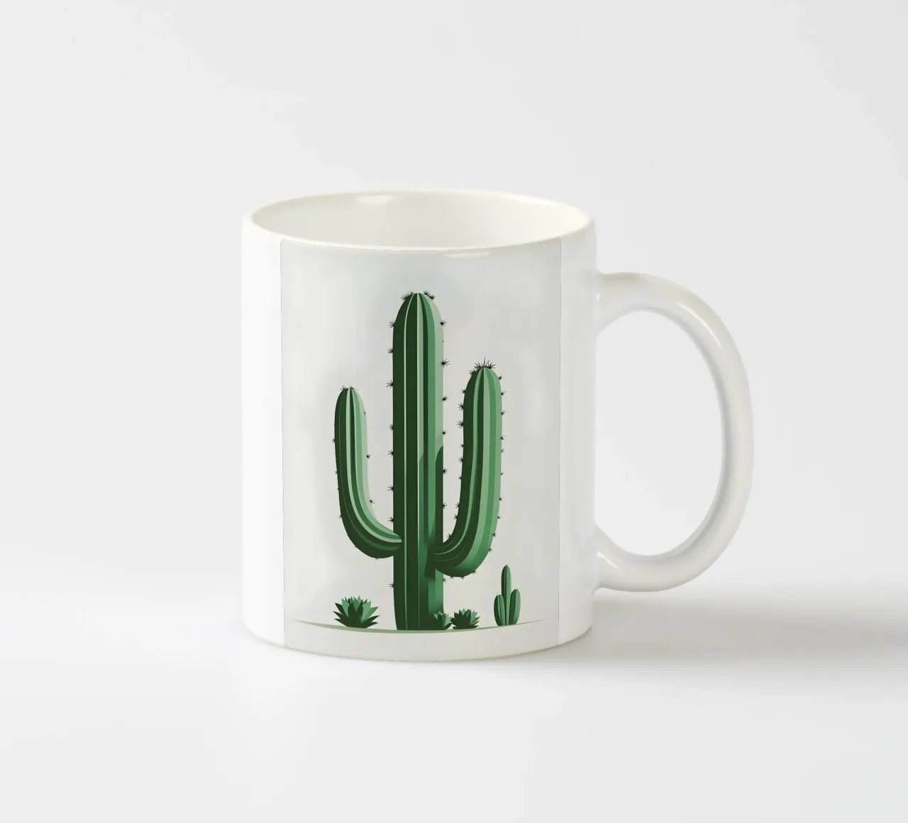 Barrel Cactus tazza in ceramica da Botanical Gallery