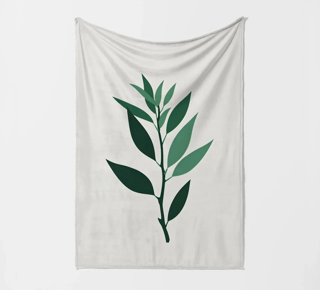 Pianta di giada coperta in pile da Botanical Gallery