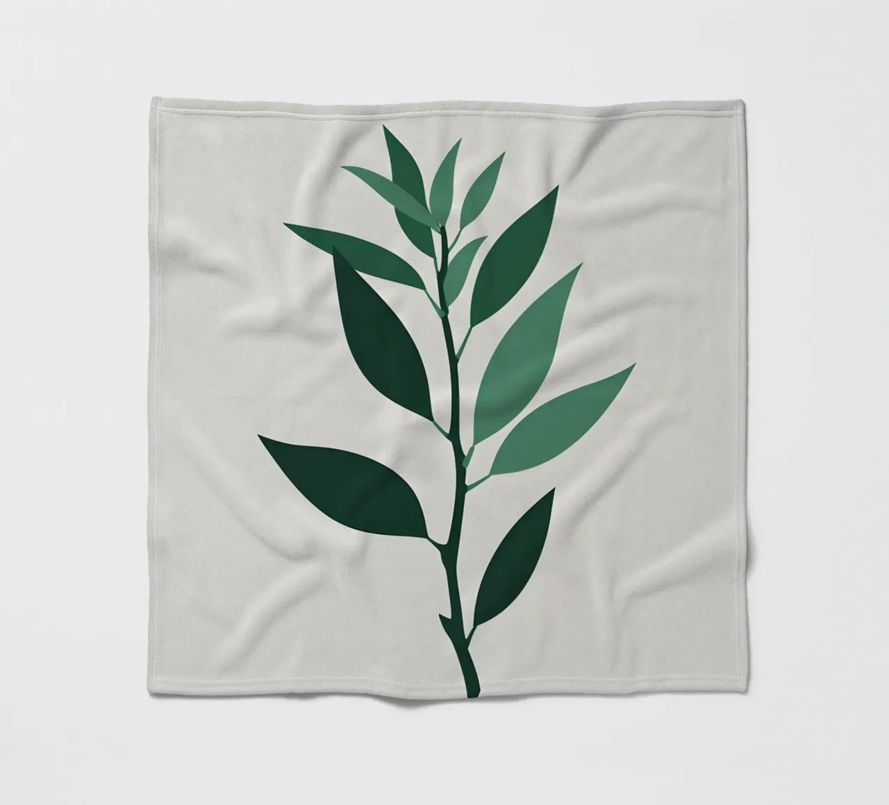 Pianta di giada coperta in pile da Botanical Gallery