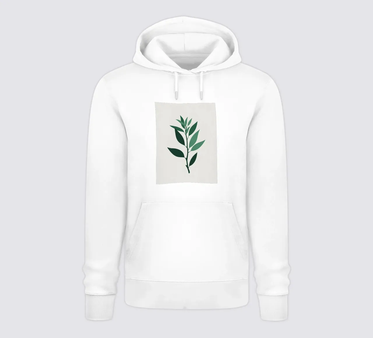 Pianta di giada felpa con cappuccio da Botanical Gallery