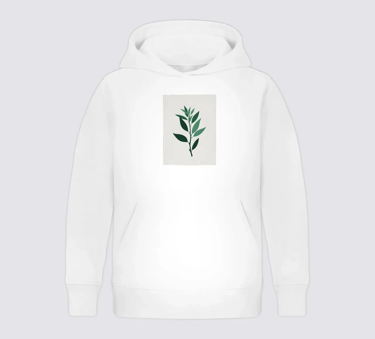 Pianta di giada felpa bambino con cappuccio da Botanical Gallery