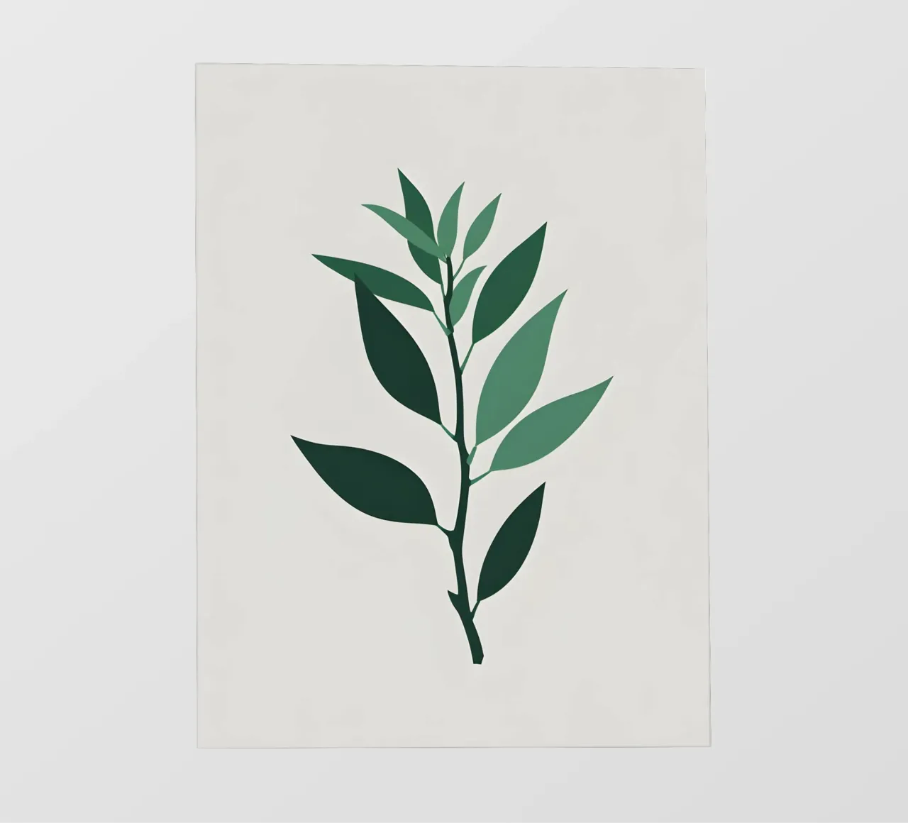 Pianta di giada telo in pvc da Botanical Gallery
