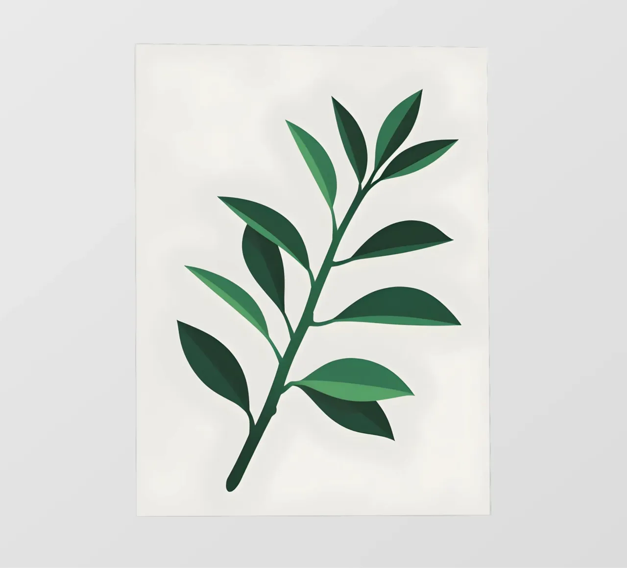 Pianta di giada telo in pvc da Botanical Gallery
