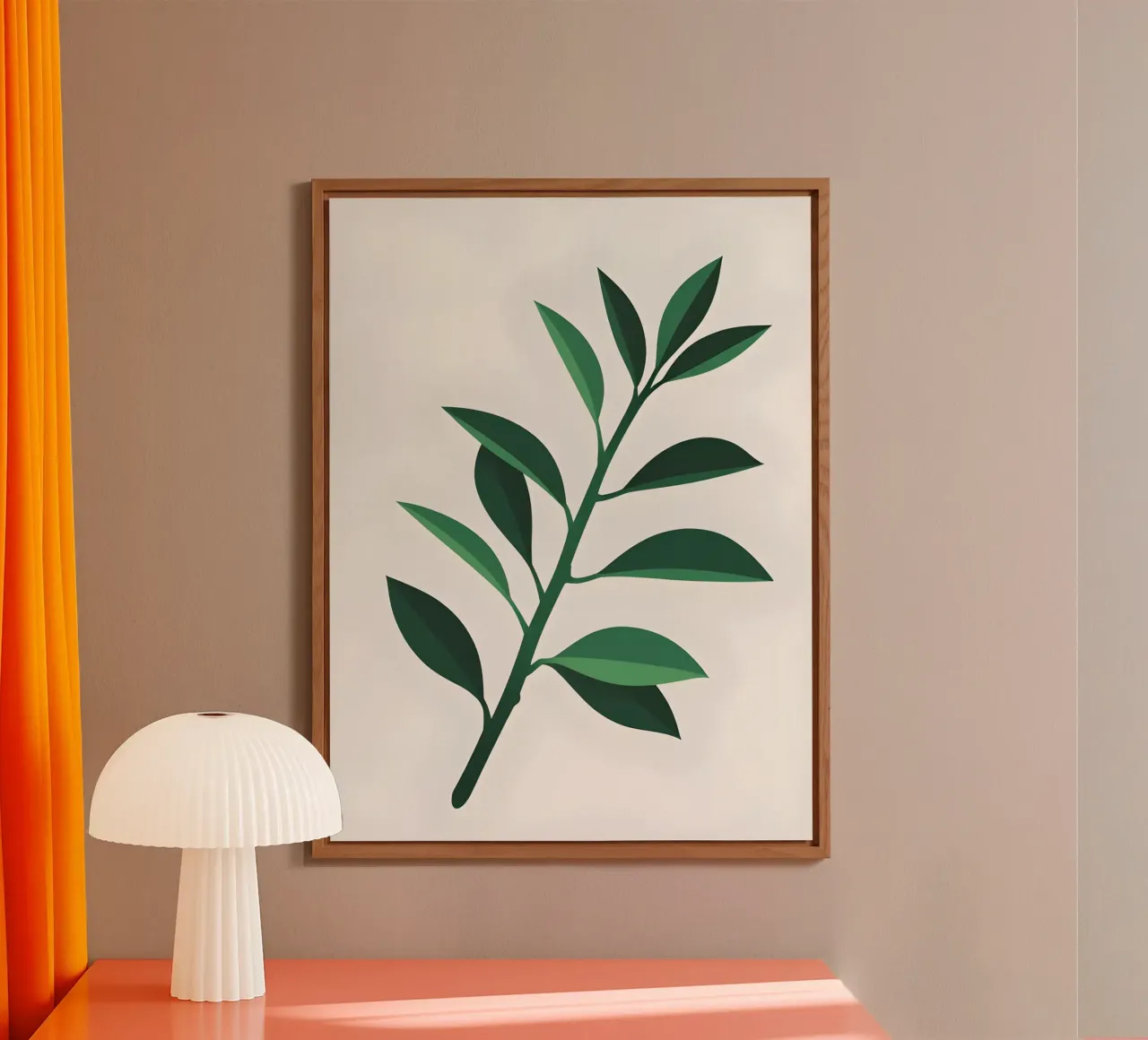 Pianta di giada alluminio dibond da Botanical Gallery